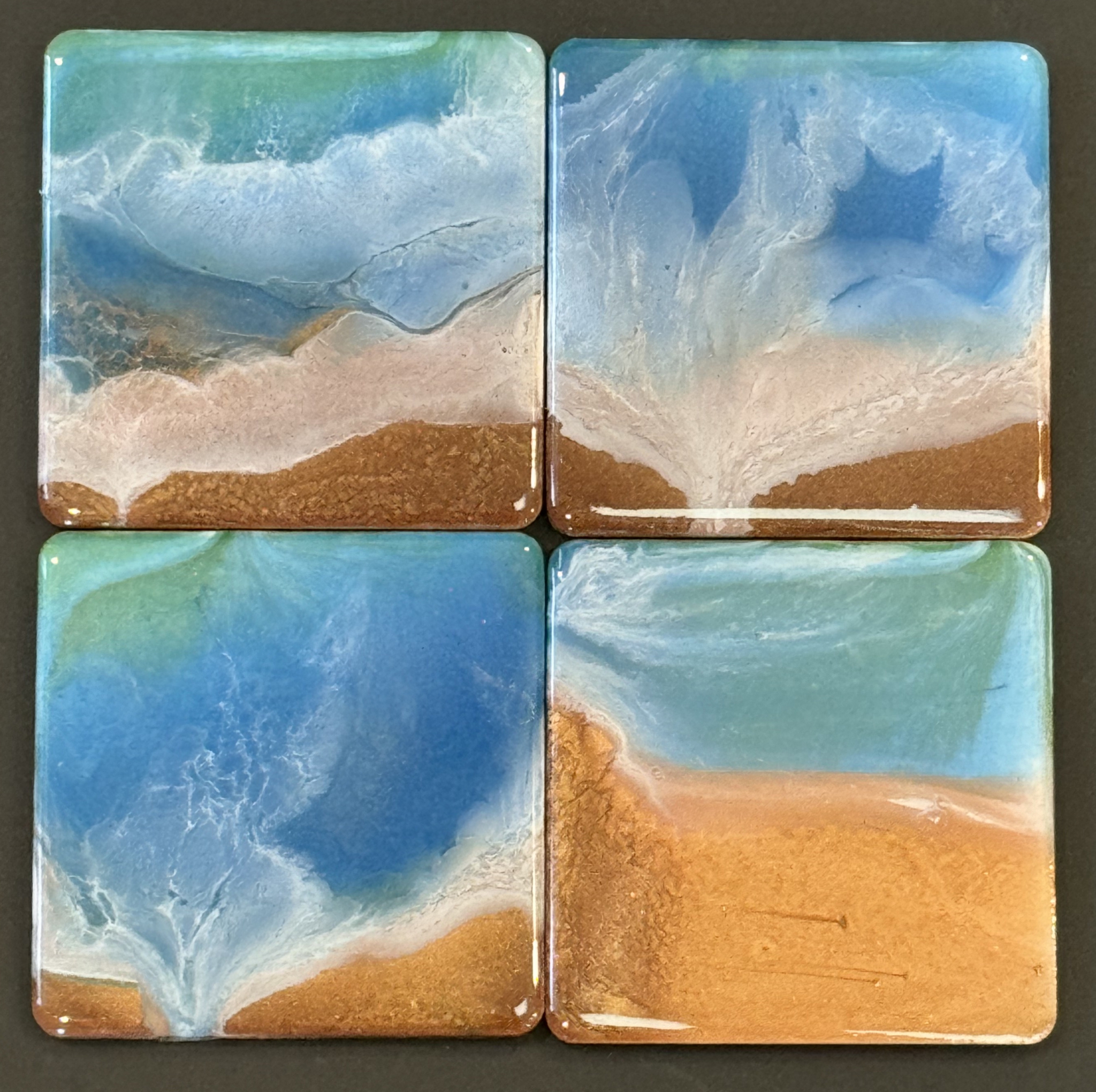 Click here to view Coasters artwork by Jean Macaluso
